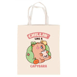 Pack De 8 Unidades - Bolsa Shopping Chillin Capibara