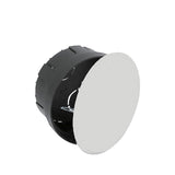 Pack De 8 Unidades - Caja Redonda De Empotrar Ø80x40mm Con Garra Metalica Solera 514