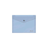 Pack De 8 Unidades Dohe Carpeta A5 Apaisada Con Cierre Broche Automatico - Fabricada En Polipropileno De 150 Micras -