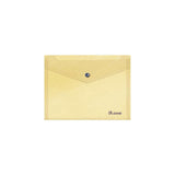 Pack De 8 Unidades Dohe Carpeta A5 Apaisada Con Cierre Broche Automatico - Fabricada En Polipropileno De 150 Micras -