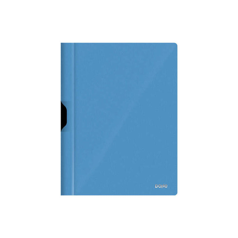 Pack De 8 Unidades Dohe Dossier Con Clip Metalico En Tamaño Din A4 - Fabricado En Polipropileno Opaco De 350 Micras -