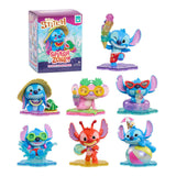 Pack De 8 Unidades  Figura Sorpresa Pool Party Stitch Disney Surtido