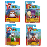 Pack De 8 Unidades - Figura Wave 48 Super Mario Bros 6cm Surtido