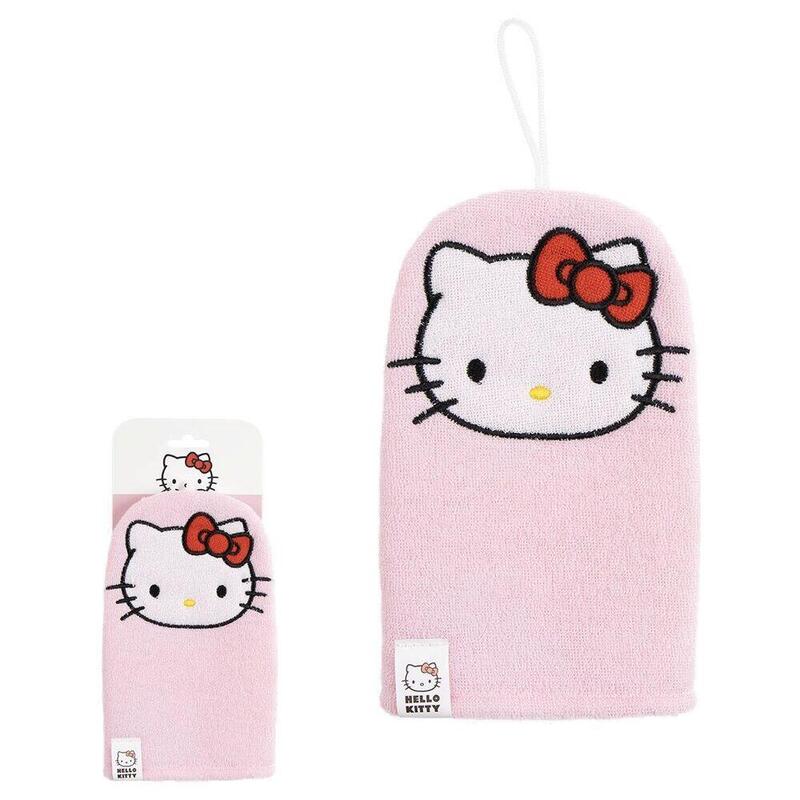 Pack De 8 Unidades - Guante Ducha Hello Kitty