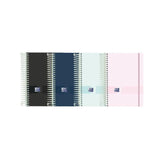 Pack De 8 Unidades Oxford Live & Go Agenda Escolar 25/26 Espiral Dia Pagina - Tamaño 8º - Tapa De Plastico Opaco -