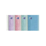 Pack De 8 Unidades Oxford Touch Pastel Agenda Escolar 25/26 Espiral Semana Vista - Tamaño 8º - Tapa Extradura