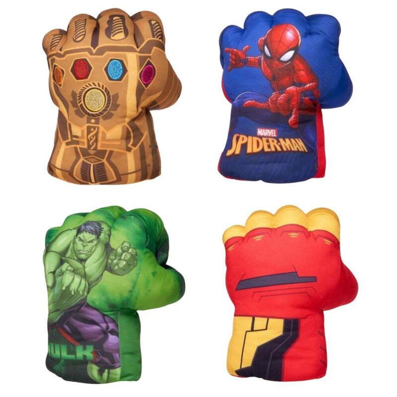 Pack De 8 Unidades - Peluche Guantelete Marvel Surtido 22cm