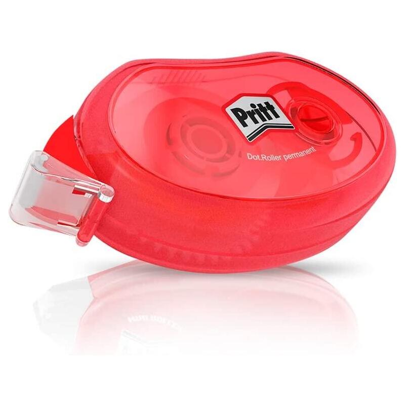 Pack De 8 Unidades Pritt Compacto Rodillo Encolador Permanente 8.4mm X 10m - Cinta De Calidad - Panal Adhesivo