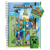 Pack De 8 Unidades - Set Papeleria Minecraft