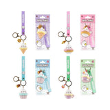 Pack De 9 Unidades - Llavero Figura Snack Time Series Molang 5cm Surtido