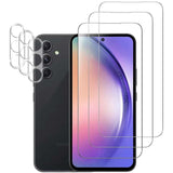 Pack De Accesorios Samsung Galaxy A54 5g Con 3 Protectores De Pantalla + 3 Protectores De Cámara