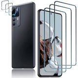 Pack De Accesorios Xiaomi 12t Con 3 Protectores De Pantalla + 3 Protectores De Cámara