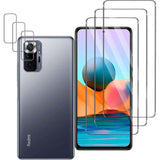 Pack De Accesorios Xiaomi Poco M5s / Redmi Note 10 / Redmi Note 10s Con 3 Protectores De Pantalla + 3 Protectores De Cámara
