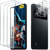Pack De Accesorios Xiaomi Poco X5 Pro Con 3 Protectores De Pantalla + 3 Protectores De Cámara