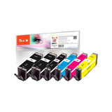 Pack De Ahorro De Tinta Peach Plus Pi100-328 Compatible Con Canon Pgi-550, Cli-551 Pi100-328