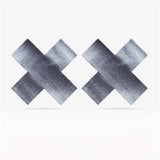 Pack Pezoneras Cruces Negro Y Gris