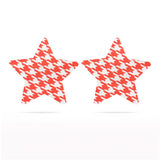 Pack Pezoneras Estrella Rojo Y Negro