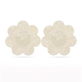 Pack Pezoneras Flor Y Corazón Beige
