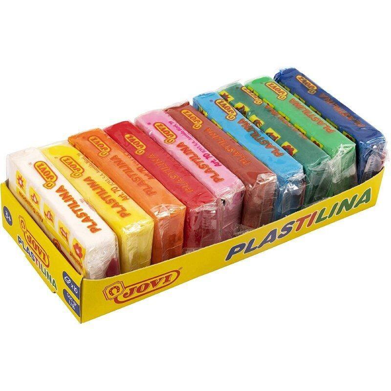 Pack Plastilina Jovi 71 10s 10 Unidades Colores Surtidos