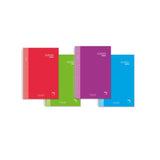 Pacsa Cuaderno Premium Extra 80 Hojas 4x4 C.M. Tapa Extradura Folio 90gr 4 Colores Surtido -4u-