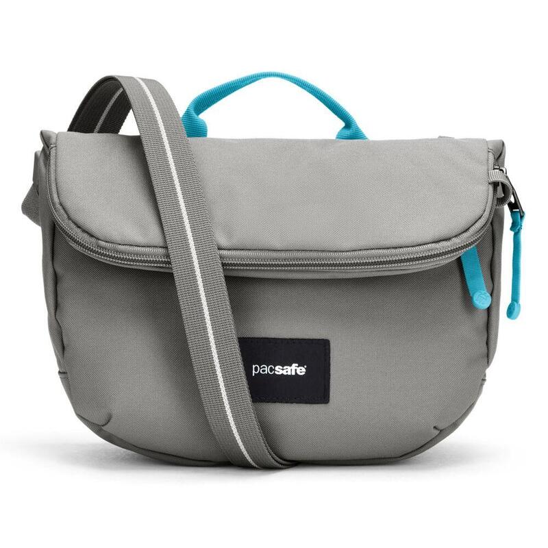 Pacsafe Go Saddle Crossbody Stone