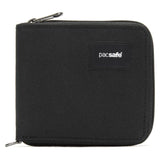 Pacsafe Rfidsafe Zip Around Wallet Schwarz