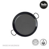 Paellera Esmaltada Para Induccion Y Vitroceramica Ø30cm (4 Personas). Vaello