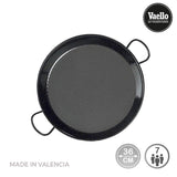 Paellera Esmaltada Para Induccion Y Vitroceramica Ø36cm (7 Personas). Vaello