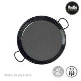 Paellera Tradicional Acero Esmaltado Ø42cm (10 Personas). Vaello