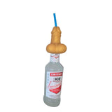 Pajita Con Forma De Pene Xxl Para Botella De 360 Ml Gold Edition