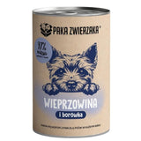 Paka Zwierzaka Monobialkowa Wieprzowina Z Borówka 400g