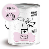 Paka Zwierzaka Pepe Duck - Comida Húmeda Para Perros - 800g