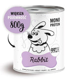 Paka Zwierzaka Pepe Rabbit - Comida Húmeda Para Perros - 800g