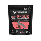Paka Zwierzaka Rabbit With Forest Fruits S - Alimento Seco Para Perros - 1,5kg