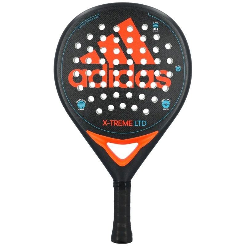 Pala De Pádel Adidas Pala Adidas X-Treme Ltd Negra Y Naranja