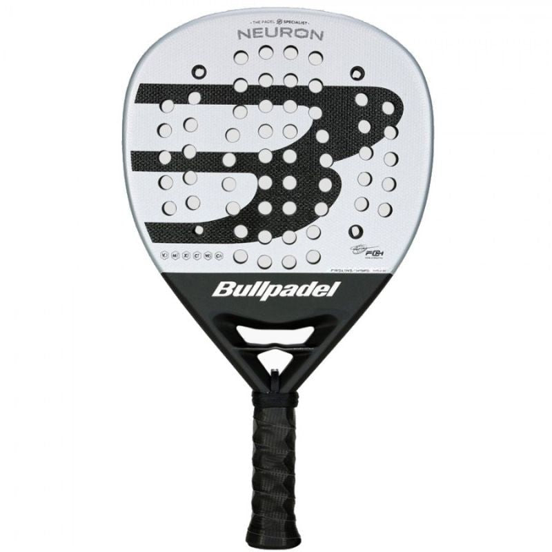 Pala De Pádel Bullpadel Neuron 2025 (Fede Chingotto) Blanca Y Negra