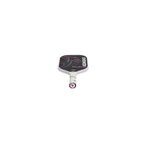 Pala Pickleball Komodo Furi Pink 16mm Superficie Carbono T700 Crudo, Nucleo Hexagonal Polipropileno