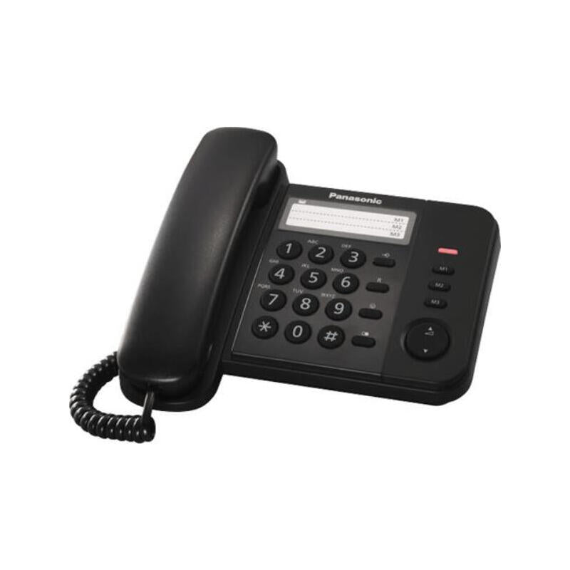 Panasonic Kx-Ts520 Teléfono Dect Negro