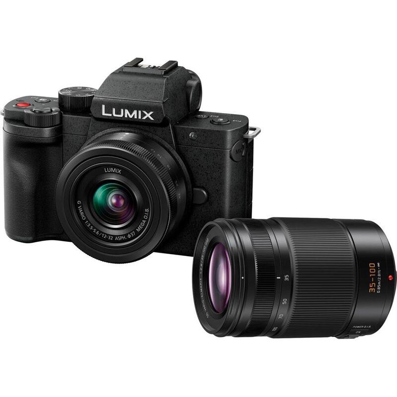 Panasonic Lumix Dc-G100d Black + H-Fs 12-32 + 35-100e