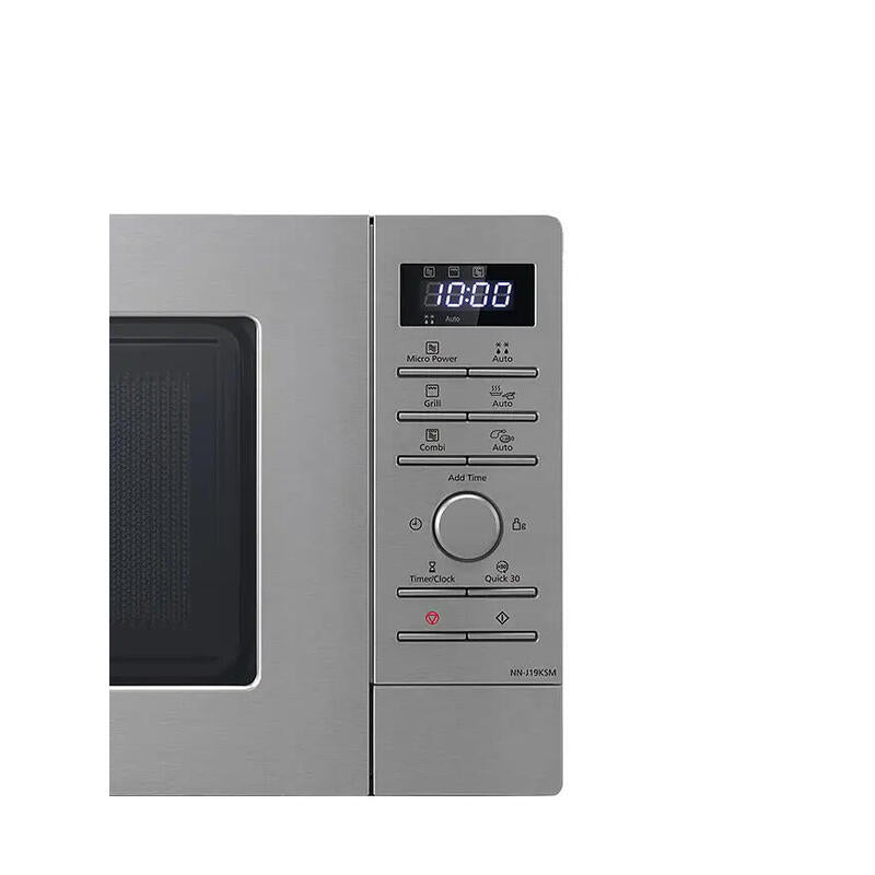 Panasonic Nn-J19ksmepg Microondas Encimera Microondas Con Grill 20 L 800 W Negro, Plata