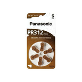 Panasonic Pr 312 Zinc Air 6 Uds. Audífonos