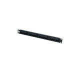 Panel De Transferencia De 24 Puertos, Adecuado Para Cableado De Cat 6 Y El Montaje Rack De 19 ", Ocupando 1u De Altura. Ideal Para La Organización Y Estructuración De Redes Informáticas Profesionales. Utiliza El Sistema De Inserción Lsa+.