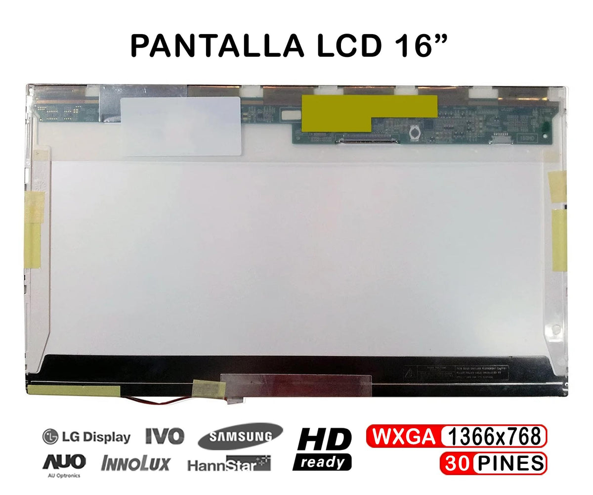 Pantalla 16" Hd Lcd Ccfl Samsung Ltn160At01