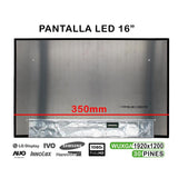 Pantalla 16" N160jca Eel Para Portátil