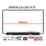 Pantalla Led Brillante De 15.6" Para Portátil B156Xtn08.1 Hw3B