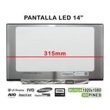 Pantalla Casi Nueva Led Mate De 14" Para Portátil Acer Swift 5 Sf514 51 777u 14"