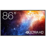 Pantalla Digital Profesional Optoma N3861k 86'