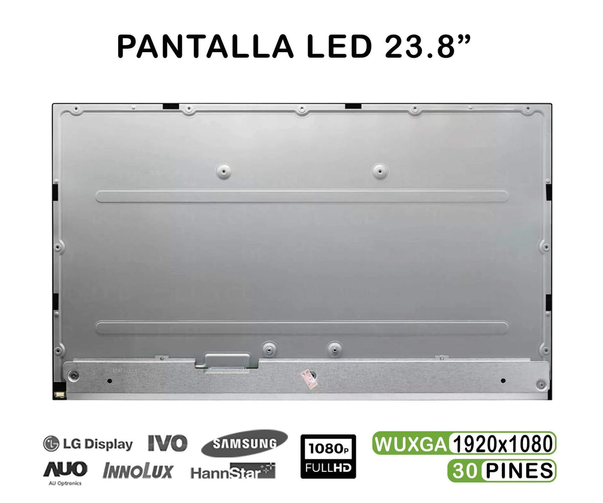 Pantalla Led De 23.8" Para Hp All In One 24-F Series M238Hca-L3B 30 Pines Lvds