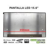 Pantalla Lcd De 15.6" Fhd Nv156fhm T0a V8.1 40 Pin