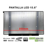 Pantalla Lcd De 15.6" Nv156fhm T07 40 Pines